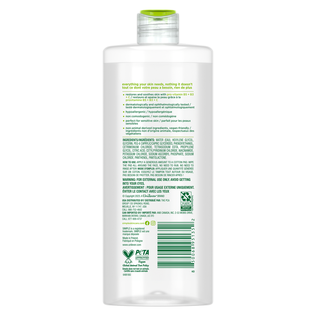 Kind To Skin Micellar Water