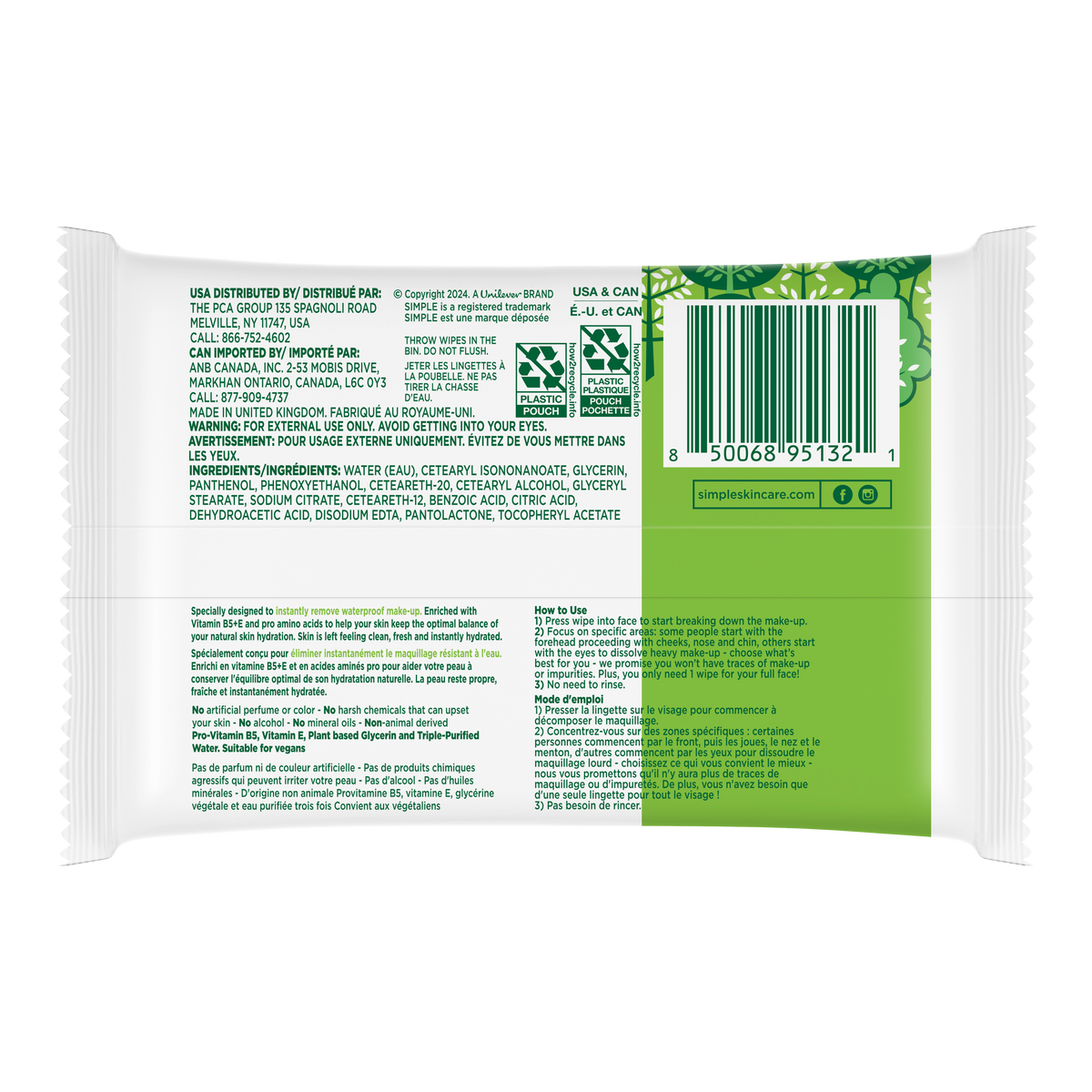 Kind To Skin Micellar Wipes