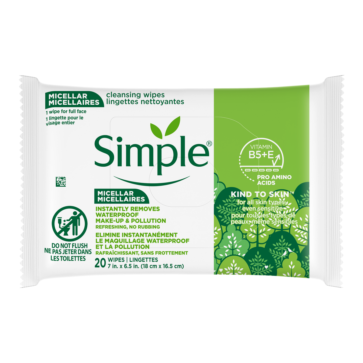 Kind To Skin Micellar Wipes
