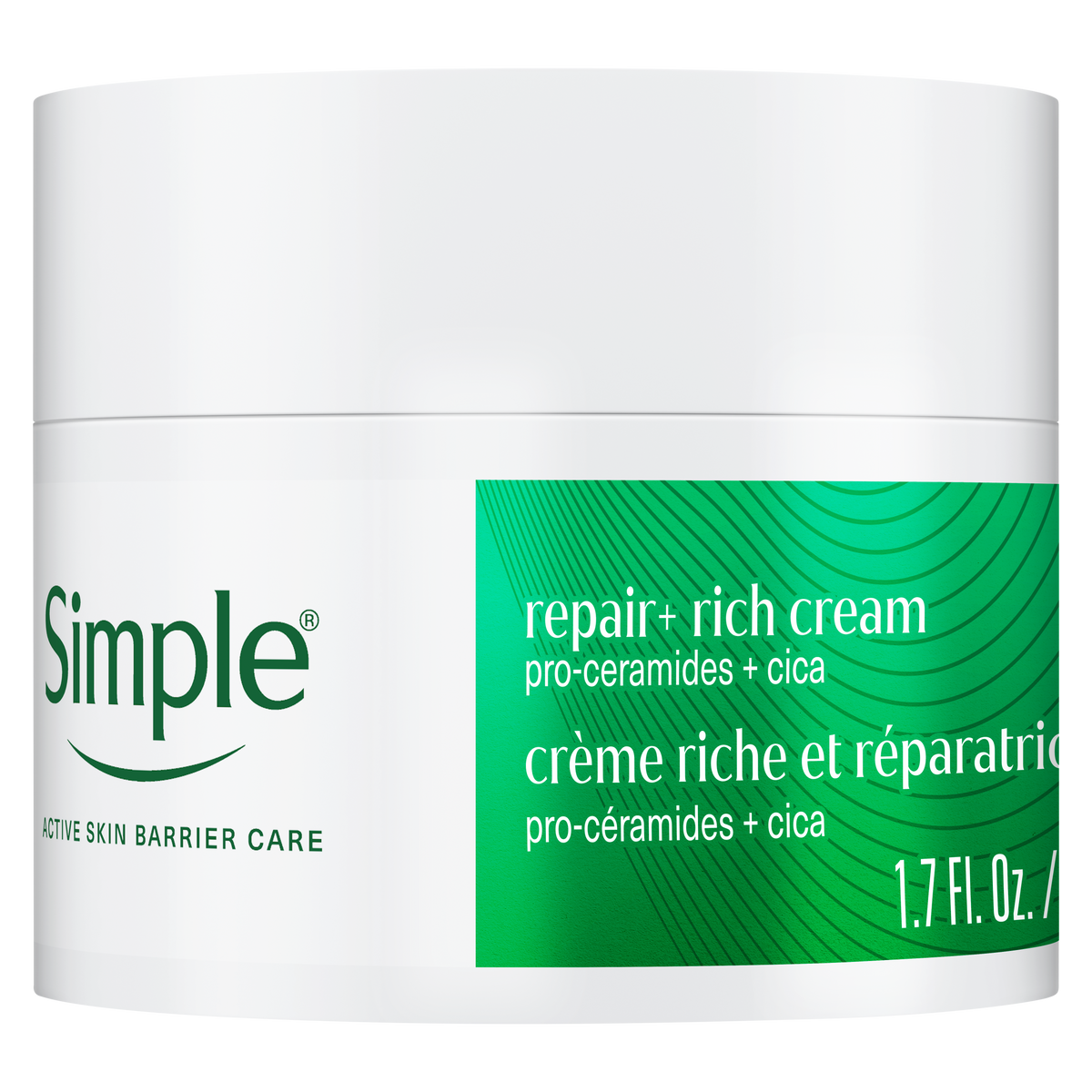 Repair Plus Rich Cream Pro-Ceramides Plus Cica