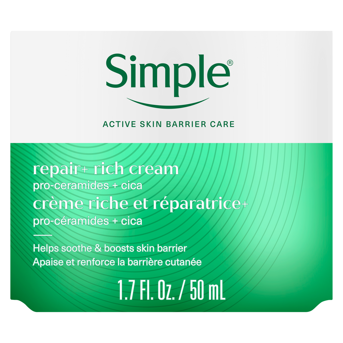 Repair Plus Rich Cream Pro-Ceramides Plus Cica